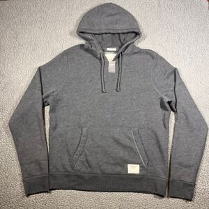 Abercrombie & Fitch Mens Muscle Fit Hoodie Grey Fleece Pullover XL